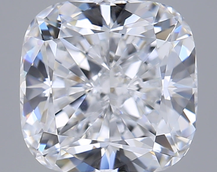 2.89 Carat Cushion Shaped, Ideal Cut, D Color, VVS2 Clarity, IGI Certified Lab Grown Diamond
