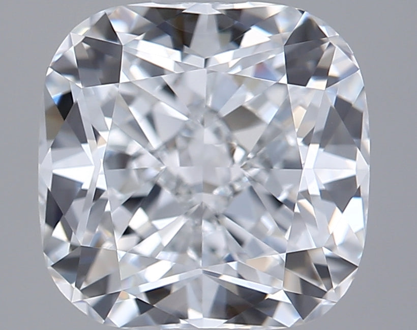 2.26 Carat Cushion Shaped, Ideal Cut, D Color, VVS1 Clarity, IGI Certified Lab Grown Diamond