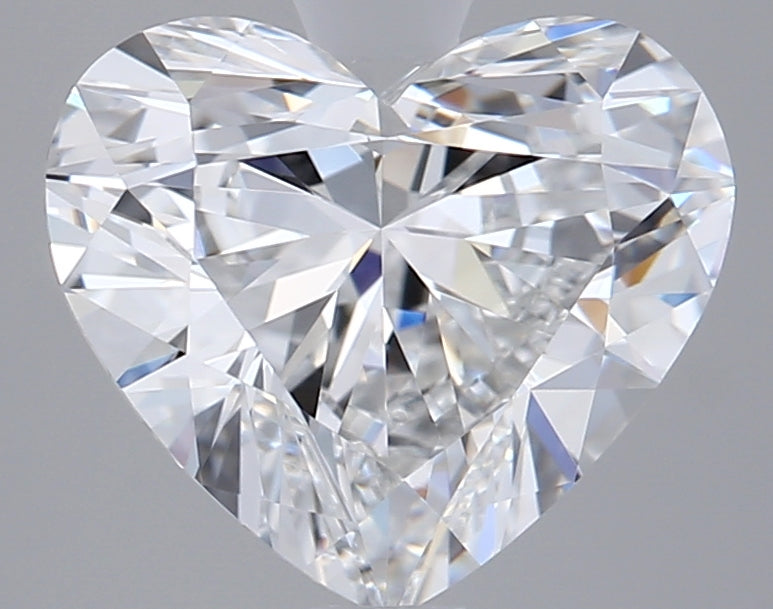 2.31 Carat Heart Shaped, Ideal Cut, D Color, VVS2 Clarity, IGI Certified Lab Grown Diamond