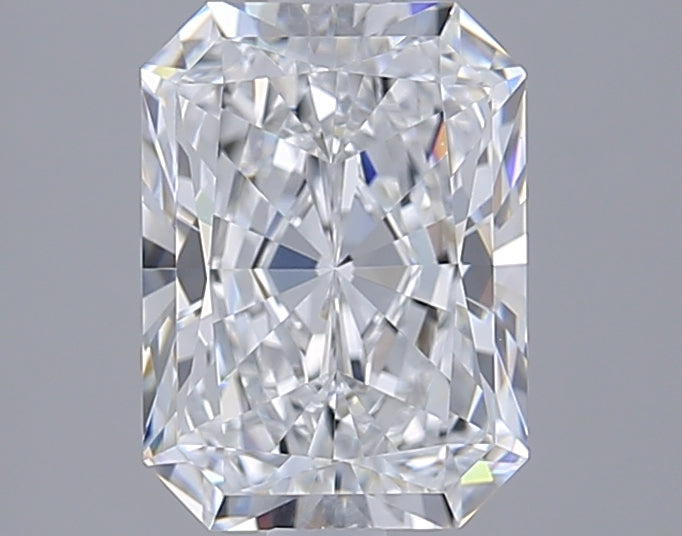 2.06 Carat Radiant Shaped, Ideal Cut, E Color, VVS1 Clarity, IGI Certified Lab Grown Diamond