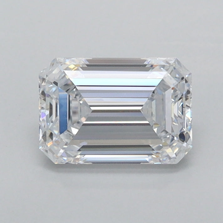 1.03 Carat Emerald Shaped, Ideal Cut, E Color, FL Clarity, IGI Certified Lab Grown Diamond