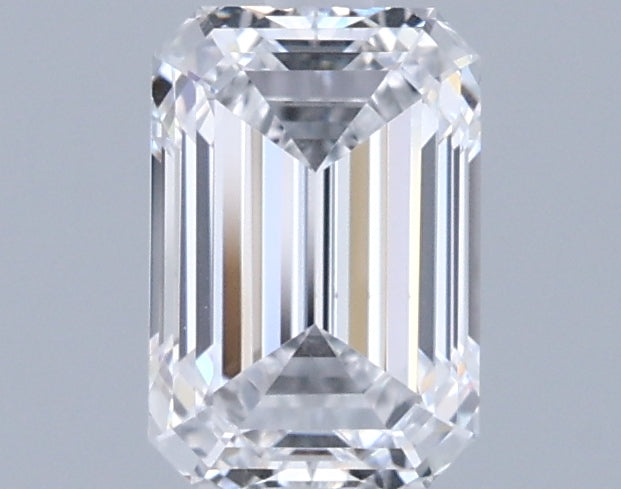 1.02 Carat Emerald Shaped, Ideal Cut, D Color, SI1 Clarity, IGI Certified Lab Grown Diamond