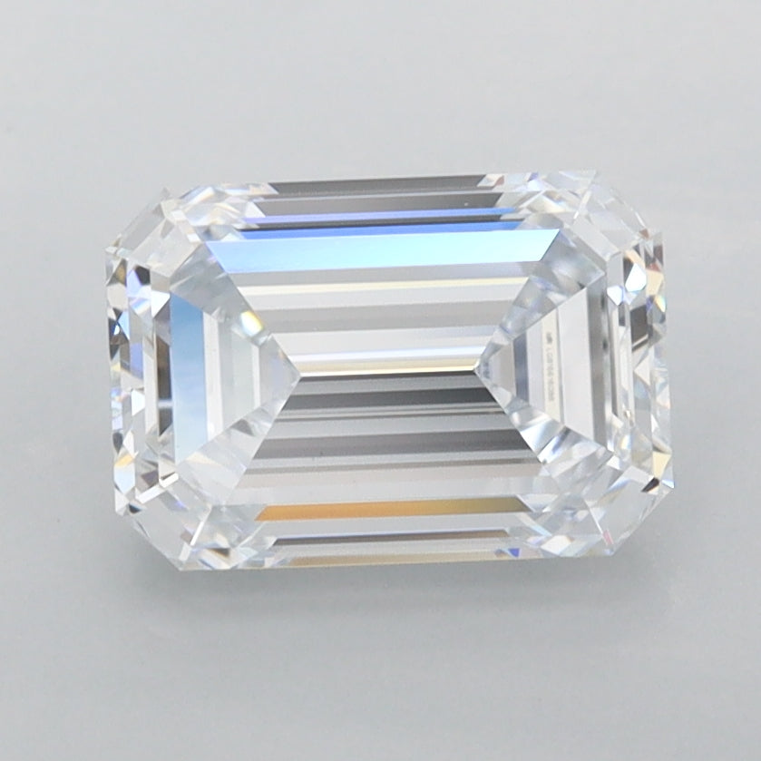 1.89 Carat Emerald Shaped, Ideal Cut, E Color, FL Clarity, IGI Certified Lab Grown Diamond