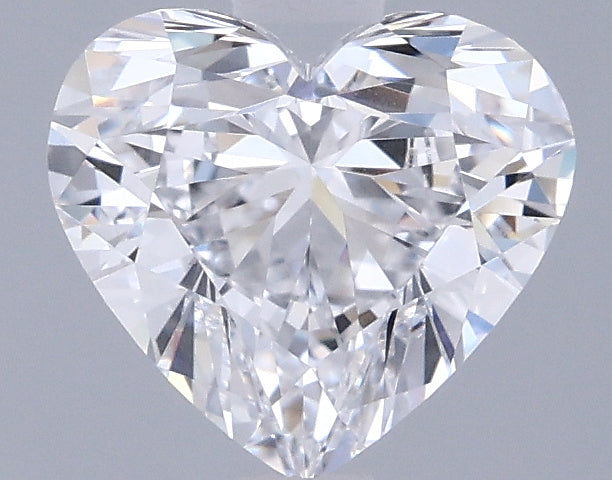 1.15 Carat Heart Shaped, Ideal Cut, D Color, VVS1 Clarity, IGI Certified Lab Grown Diamond