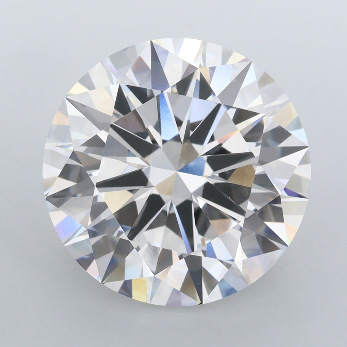 10.53 Carat Round Shaped, Excellent Cut, F Color, VVS1 Clarity, IGI Certified Lab Grown Diamond