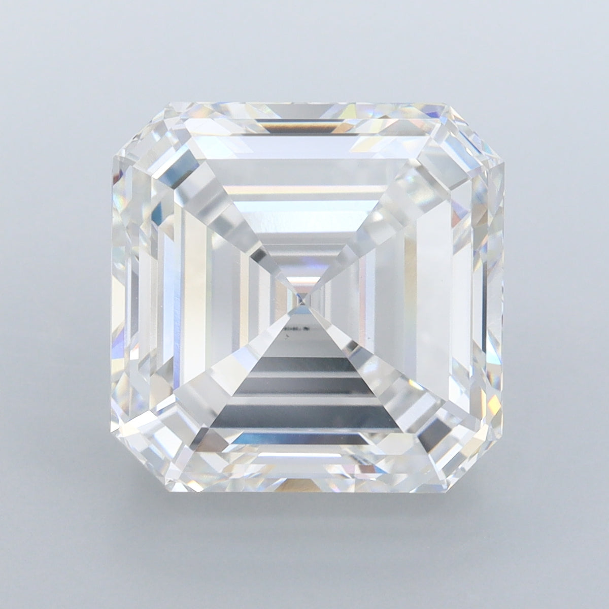 9.15 Carat Asscher Shaped, Excellent Cut, E Color, VVS2 Clarity, IGI Certified Lab Grown Diamond