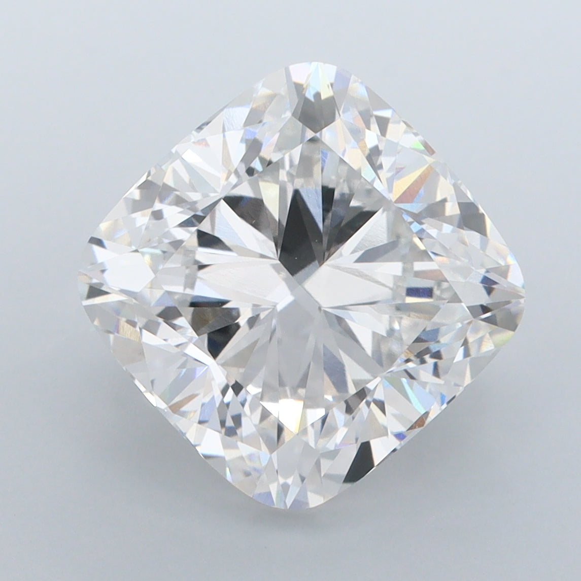6.01 Carat Cushion Shaped, Ideal Cut, E Color, VVS1 Clarity, IGI Certified Lab Grown Diamond
