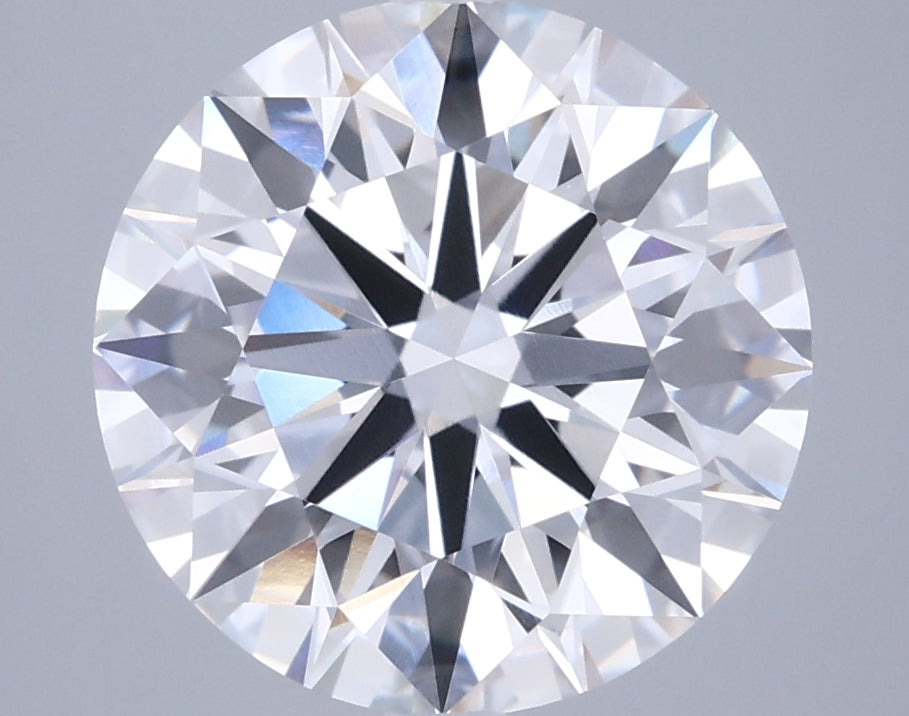 4.77 Carat Round Shaped, Ideal Cut, D Color, VVS1 Clarity, IGI Certified Lab Grown Diamond