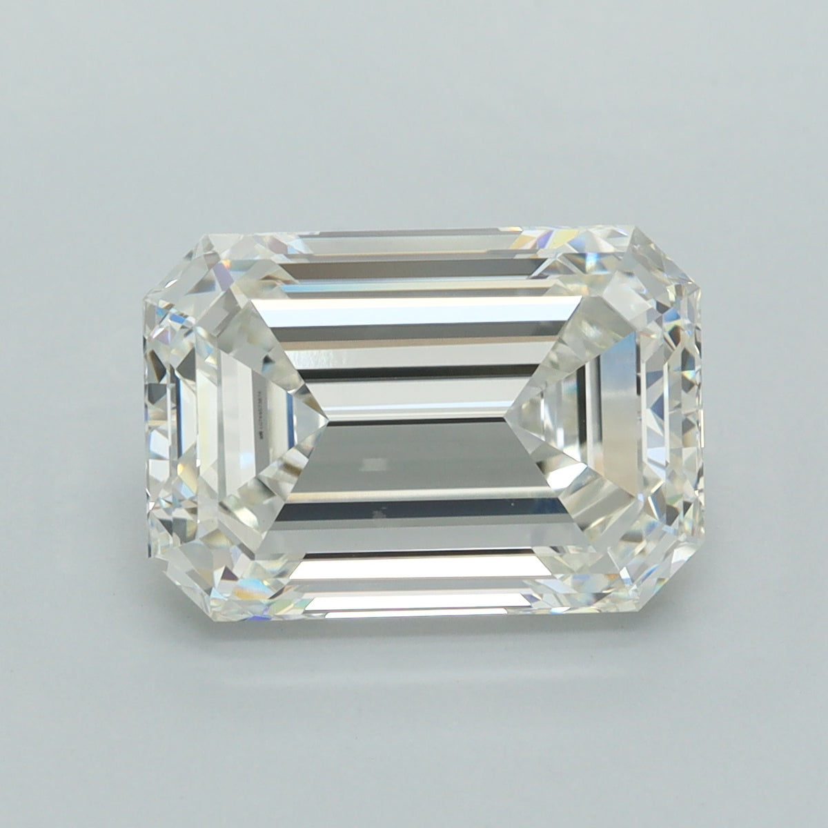 5.04 Carat Emerald Shaped, Ideal Cut, G Color, VVS1 Clarity, IGI Certified Lab Grown Diamond