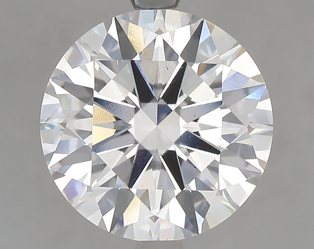 4.59 Carat Round Shaped, Excellent Cut, F Color, VS2 Clarity, IGI Certified Lab Grown Diamond
