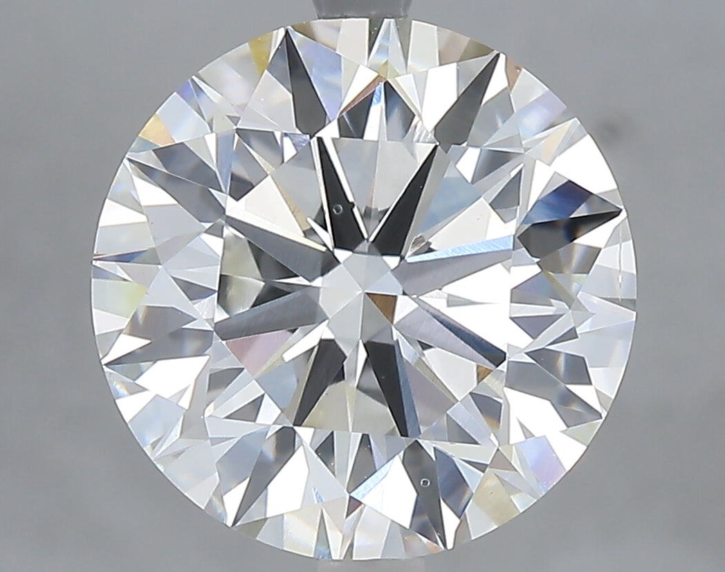 4.77 Carat Round Shaped, Ideal Cut, G Color, VS2 Clarity, IGI Certified Lab Grown Diamond