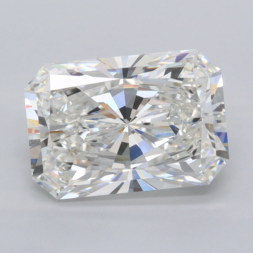 3.07 Carat Radiant Shaped, Ideal Cut, F Color, IF Clarity, IGI Certified Lab Grown Diamond