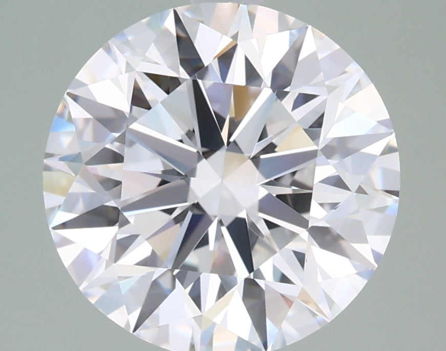 3.06 Carat Round Shaped, Ideal Cut, E Color, VVS1 Clarity, IGI Certified Lab Grown Diamond