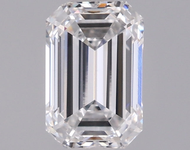 1.03 Carat Emerald Shaped, Ideal Cut, D Color, VVS1 Clarity, IGI Certified Lab Grown Diamond