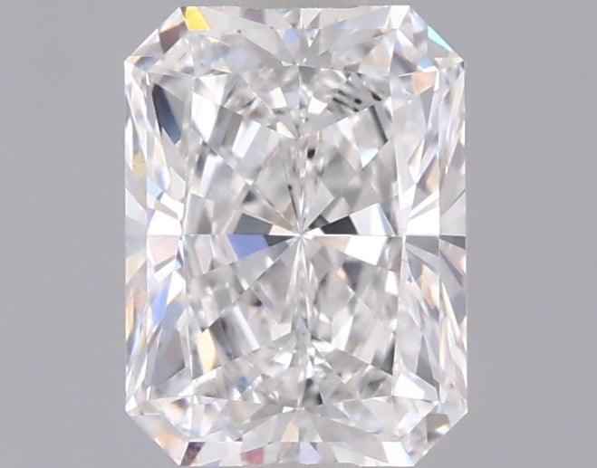 1.05 Carat Radiant Shaped, Ideal Cut, E Color, VVS2 Clarity, IGI Certified Lab Grown Diamond