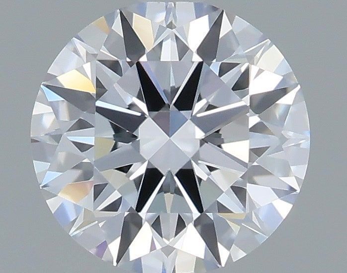 0.39 Carat Round Shaped, Excellent Cut, D Color, VVS2 Clarity, IGI Certified Lab Grown Diamond