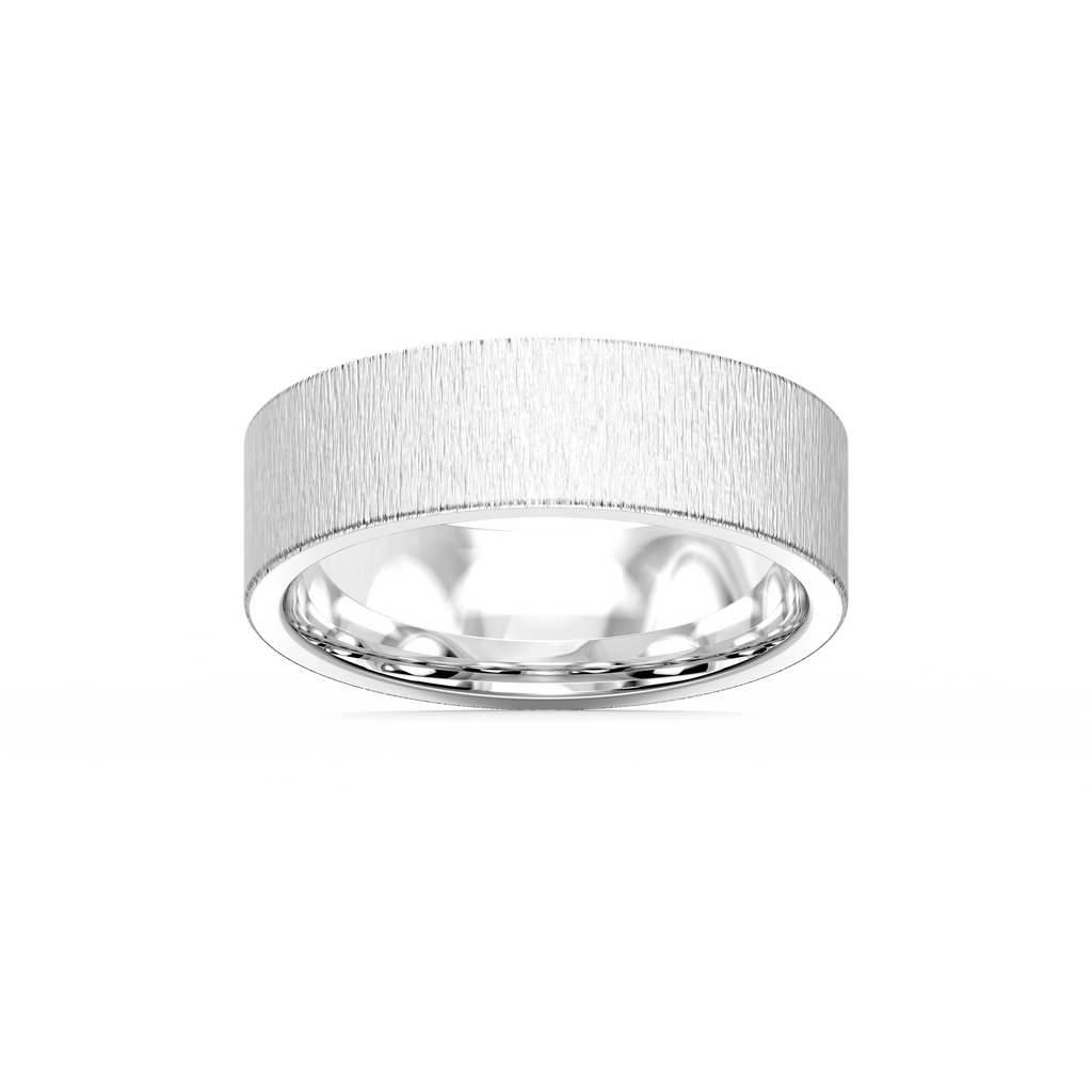 Aspen 6.00mm Flat Plain Metal Band