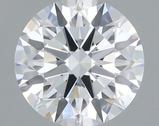0.34 Carat Round Shaped, Excellent Cut, D Color, VVS2 Clarity, IGI Certified Lab Grown Diamond