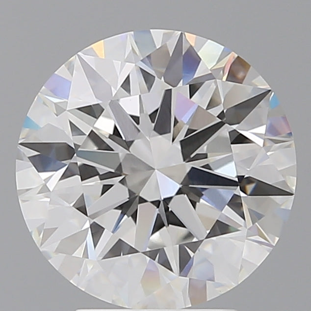 4.07 Carat Round Shaped, Ideal Cut, E Color, VVS2 Clarity, IGI Certified Lab Grown Diamond