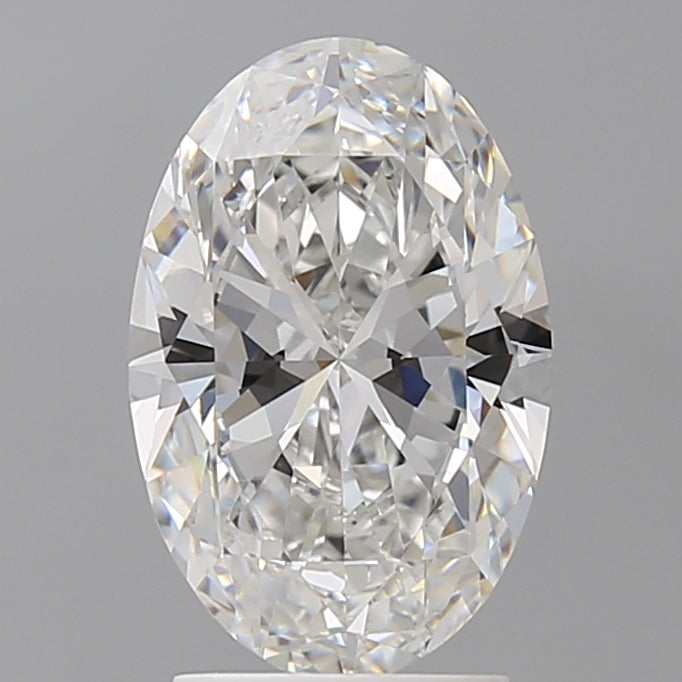 2.52 Carat Oval Shaped, Ideal Cut, E Color, VVS2 Clarity, IGI Certified Lab Grown Diamond