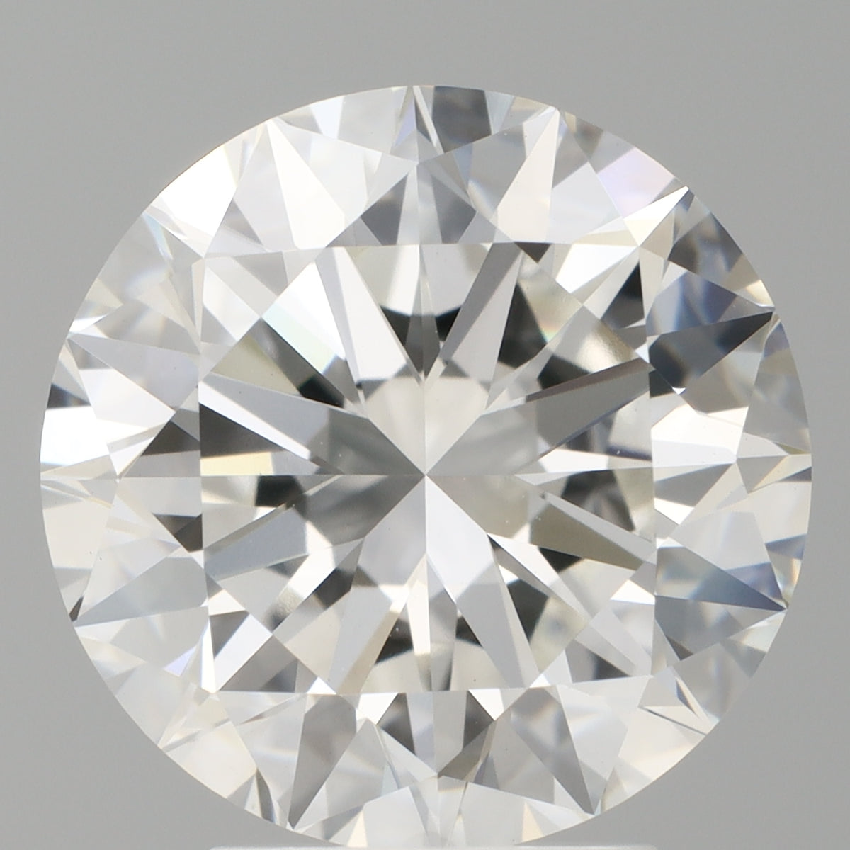 4.00 Carat Round Shaped, Excellent Cut, E Color, VVS2 Clarity, IGI Certified Lab Grown Diamond