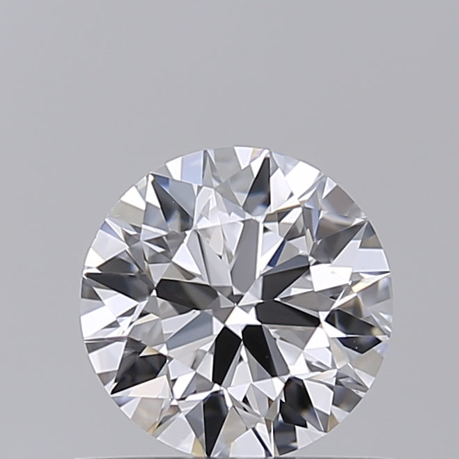 0.71 Carat Round Shaped, Ideal Cut, D Color, VVS2 Clarity, IGI Certified Lab Grown Diamond