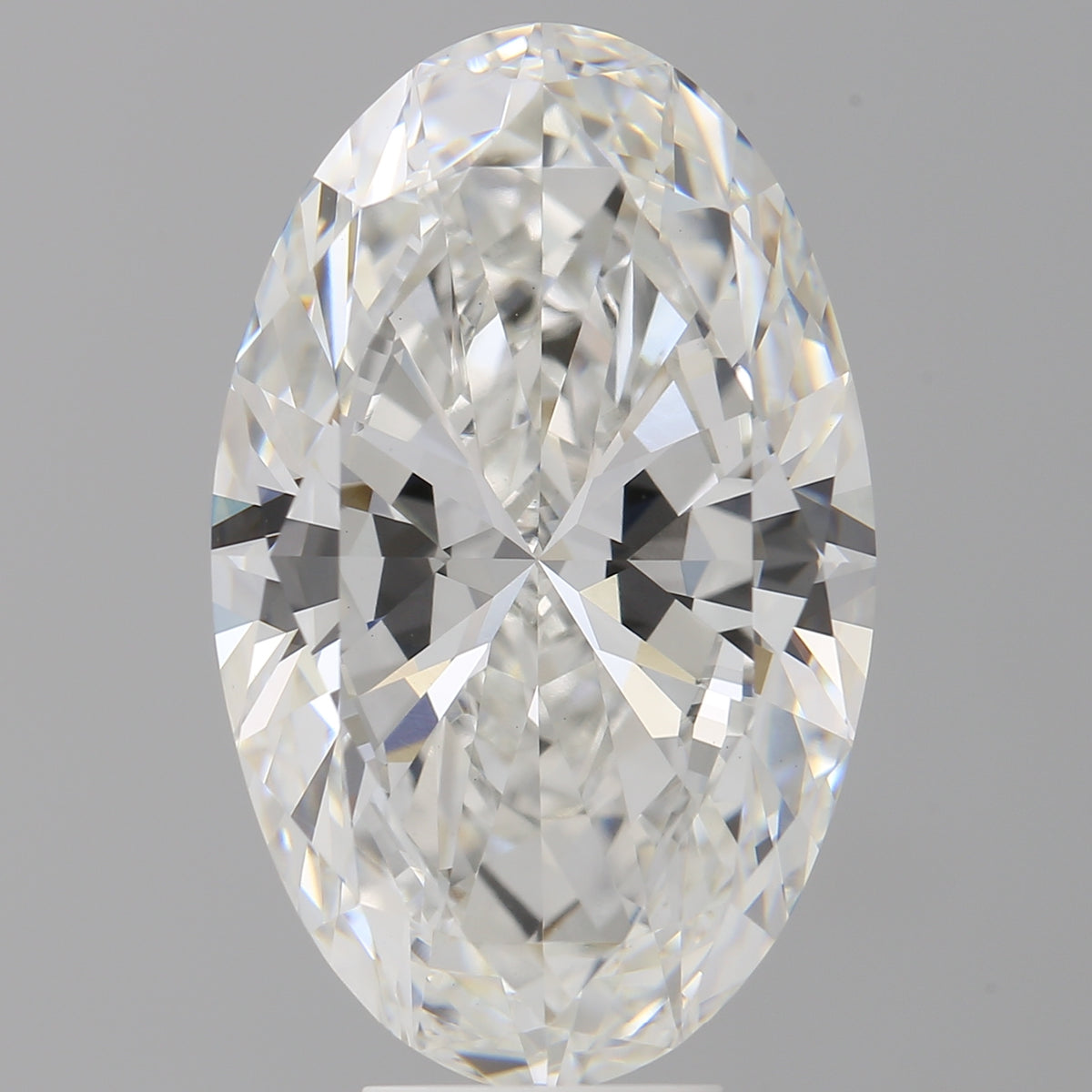 8.00 Carat Oval Shaped, Ideal Cut, F Color, VVS2 Clarity, IGI Certified Lab Grown Diamond