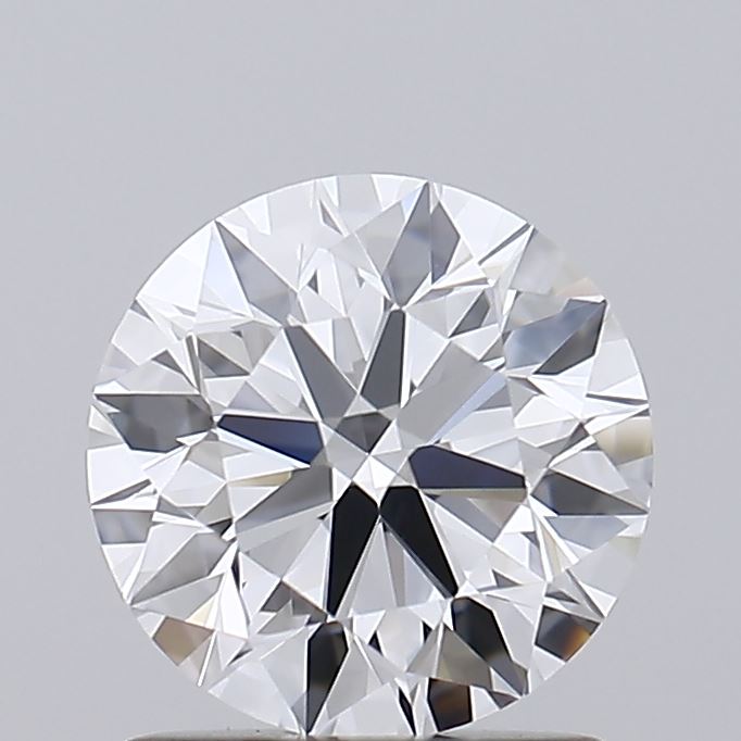1.31 Carat Round Shaped, Ideal Cut, D Color, VVS2 Clarity, IGI Certified Lab Grown Diamond