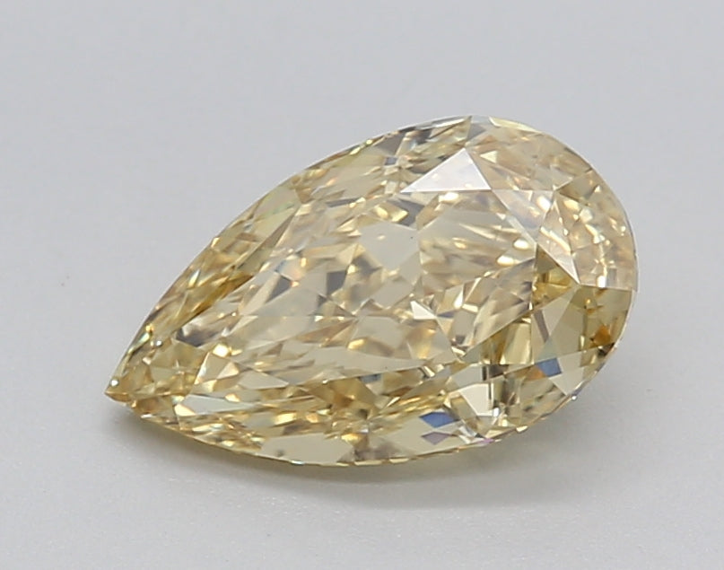 1.39 Carat Pear Shaped, Excellent Cut, VS1 Clarity, IGI Certified Lab Grown Diamond