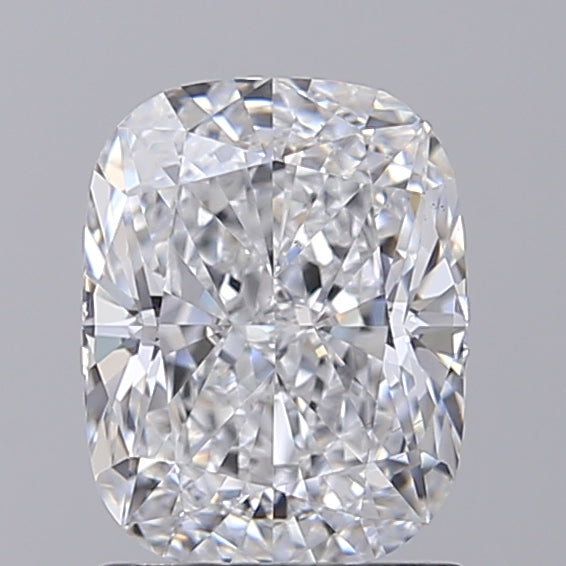 1.55 Carat Elongated Cushion Shaped, Ideal Cut, E Color, VS1 Clarity, GIA Certified Lab Grown Diamond
