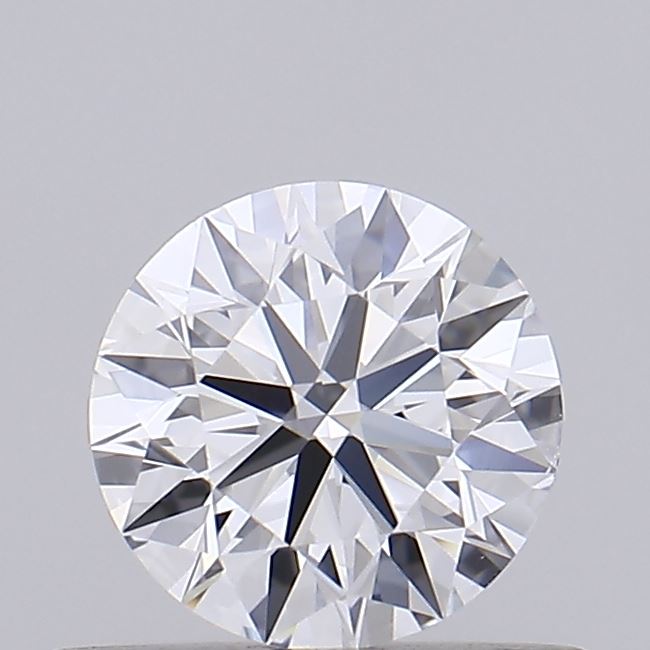 0.53 Carat Round Shaped, Ideal Cut, D Color, VS1 Clarity, IGI Certified Lab Grown Diamond