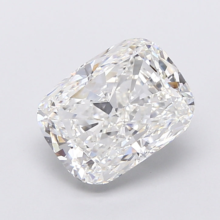 4.58 Carat Cushion Shaped, Very Good Cut, F Color, VVS2 Clarity, IGI Certified Lab Grown Diamond