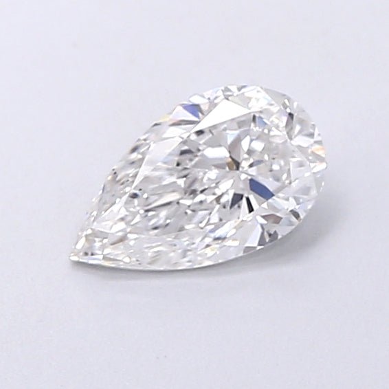 0.39 Carat Pear Shaped, Very Good Cut, E Color, VS2 Clarity, IGI Certified Lab Grown Diamond