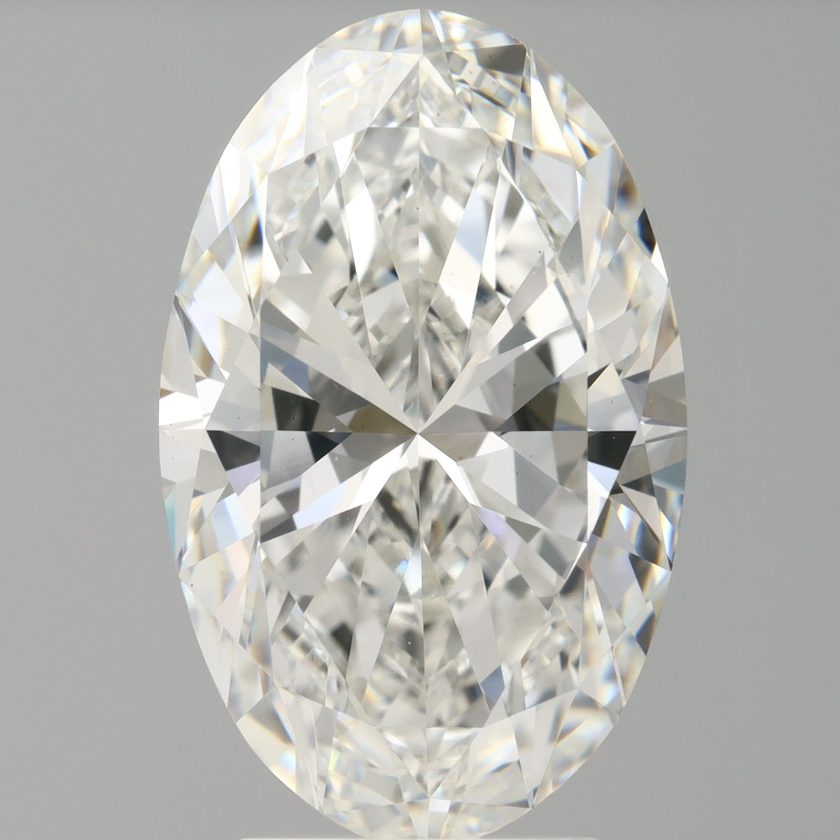 4.01 Carat Oval Shaped, Ideal Cut, F Color, VVS2 Clarity, IGI Certified Lab Grown Diamond