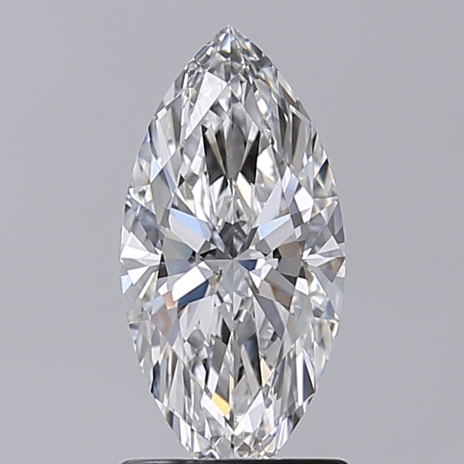 1.30 Carat Marquise Shaped, Excellent Cut, D Color, VS1 Clarity, IGI Certified Lab Grown Diamond