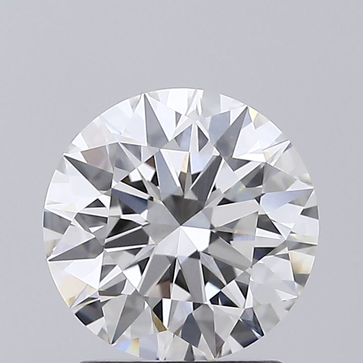 1.54 Carat Round Shaped, Ideal Cut, F Color, VVS2 Clarity, IGI Certified Lab Grown Diamond