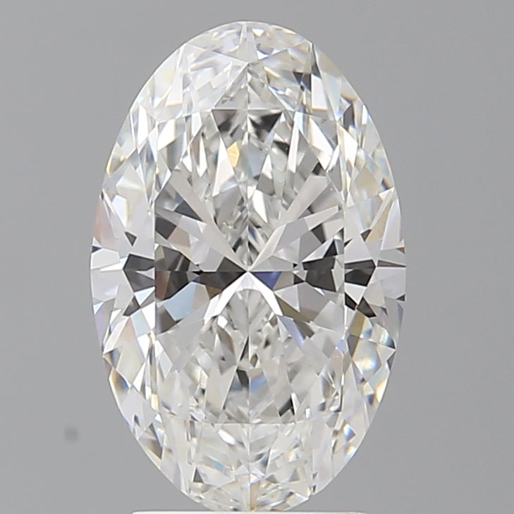 3.02 Carat Oval Shaped, Ideal Cut, E Color, VVS2 Clarity, IGI Certified Lab Grown Diamond
