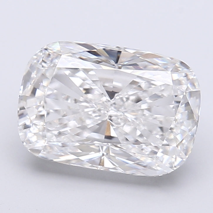 3.66 Carat Cushion Shaped, Very Good Cut, E Color, VVS2 Clarity, IGI Certified Lab Grown Diamond