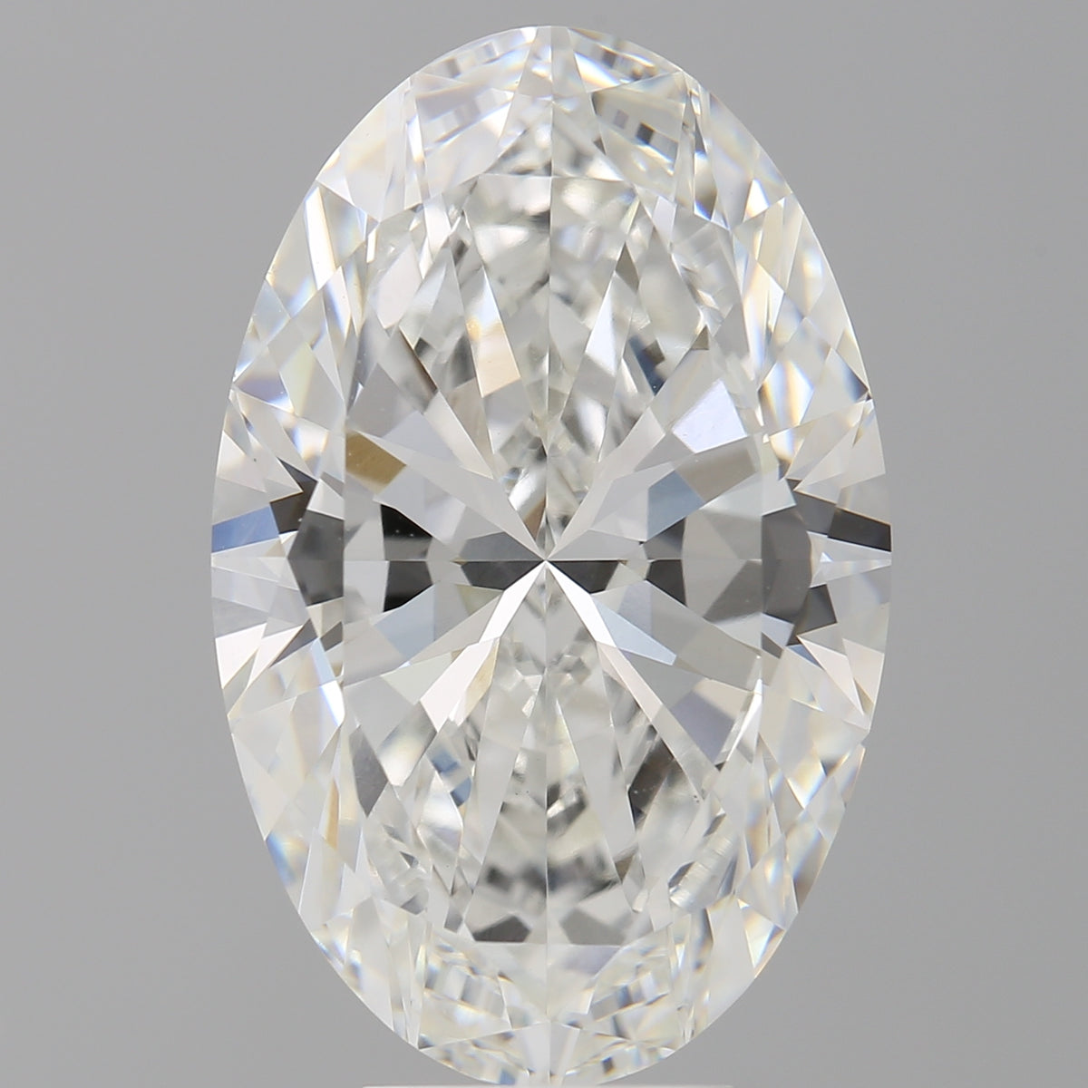 8.01 Carat Oval Shaped, Ideal Cut, F Color, VVS2 Clarity, IGI Certified Lab Grown Diamond