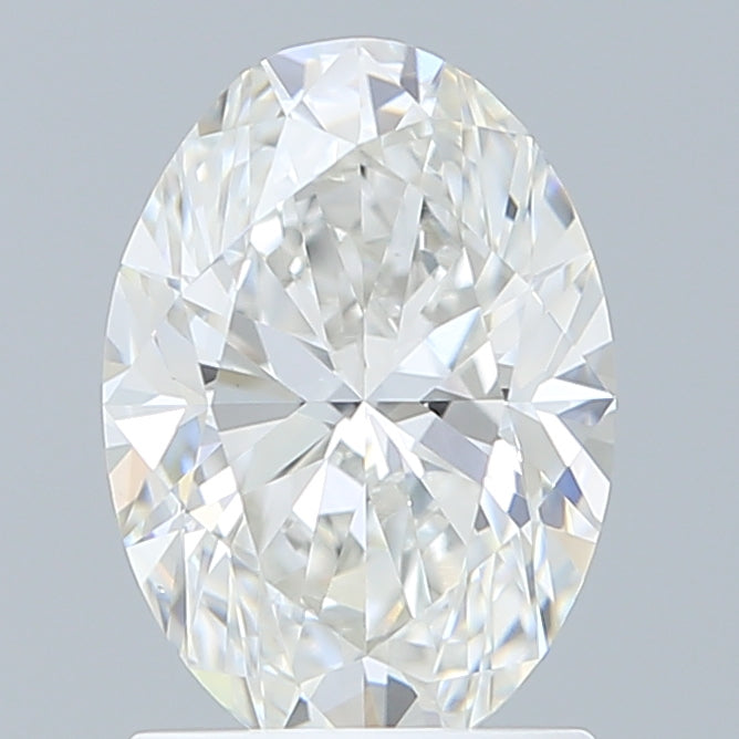 1.59 Carat Oval Shaped, Excellent Cut, F Color, VVS2 Clarity, IGI Certified Lab Grown Diamond