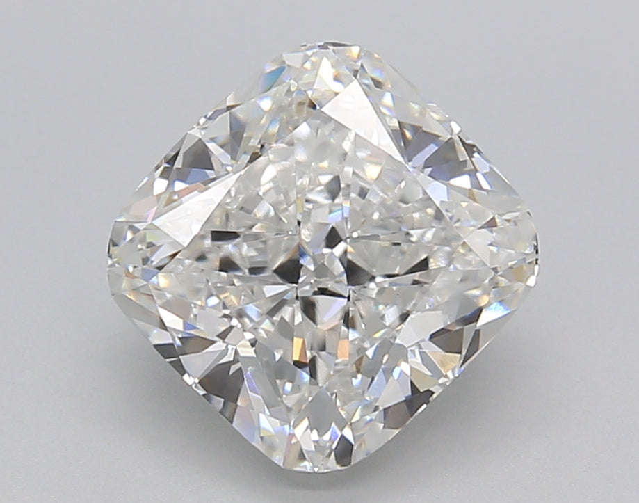 3.02 Carat Cushion Shaped, Ideal Cut, E Color, VVS2 Clarity, IGI Certified Lab Grown Diamond