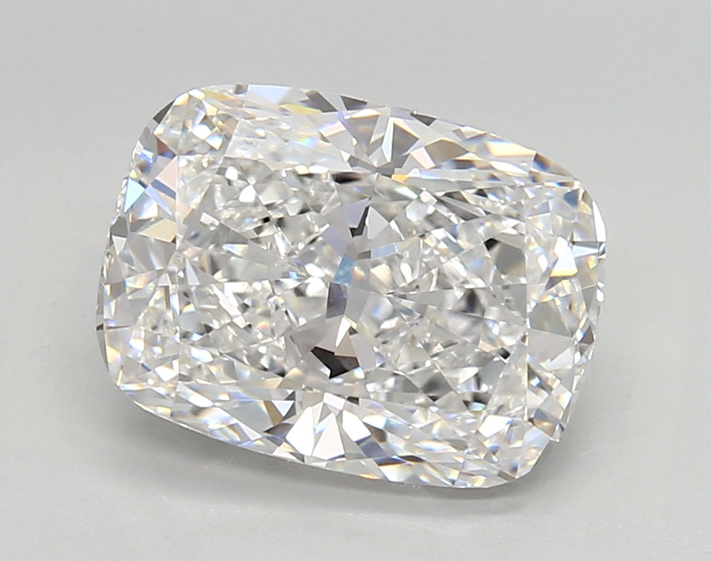 4.22 Carat Cushion Shaped, Very Good Cut, D Color, VVS2 Clarity, IGI Certified Lab Grown Diamond
