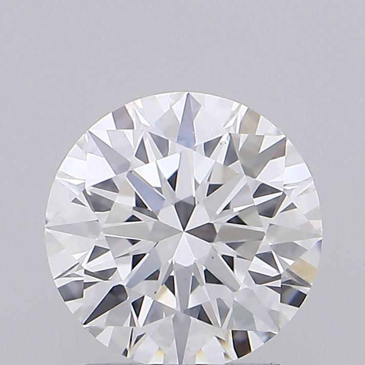 1.54 Carat Round Shaped, Ideal Cut, D Color, VS1 Clarity, IGI Certified Lab Grown Diamond