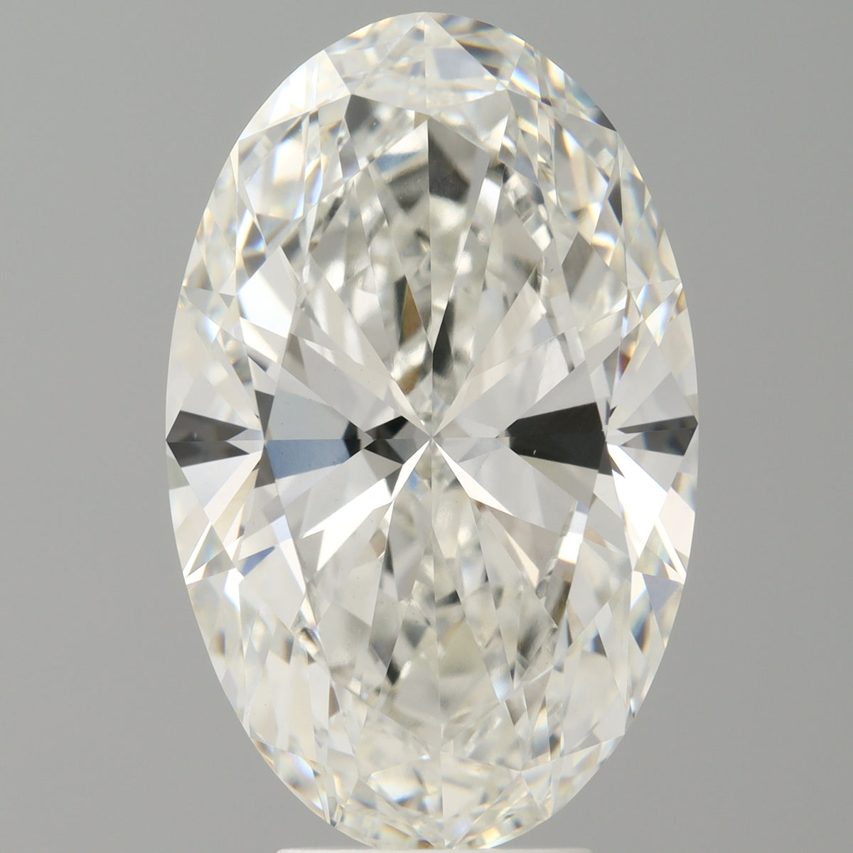 6.02 Carat Oval Shaped, Excellent Cut, F Color, VVS2 Clarity, IGI Certified Lab Grown Diamond