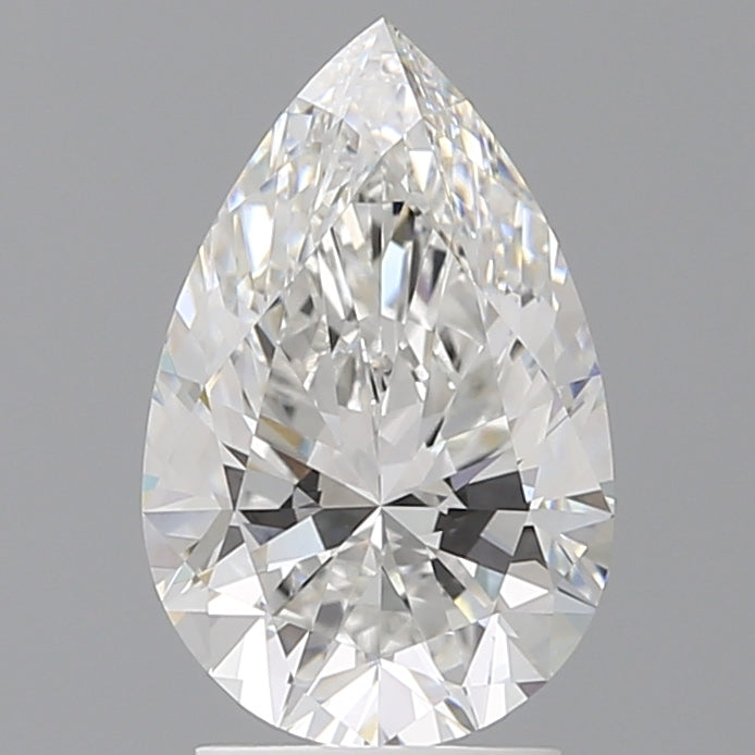 2.59 Carat Pear Shaped, Ideal Cut, E Color, VVS2 Clarity, IGI Certified Lab Grown Diamond