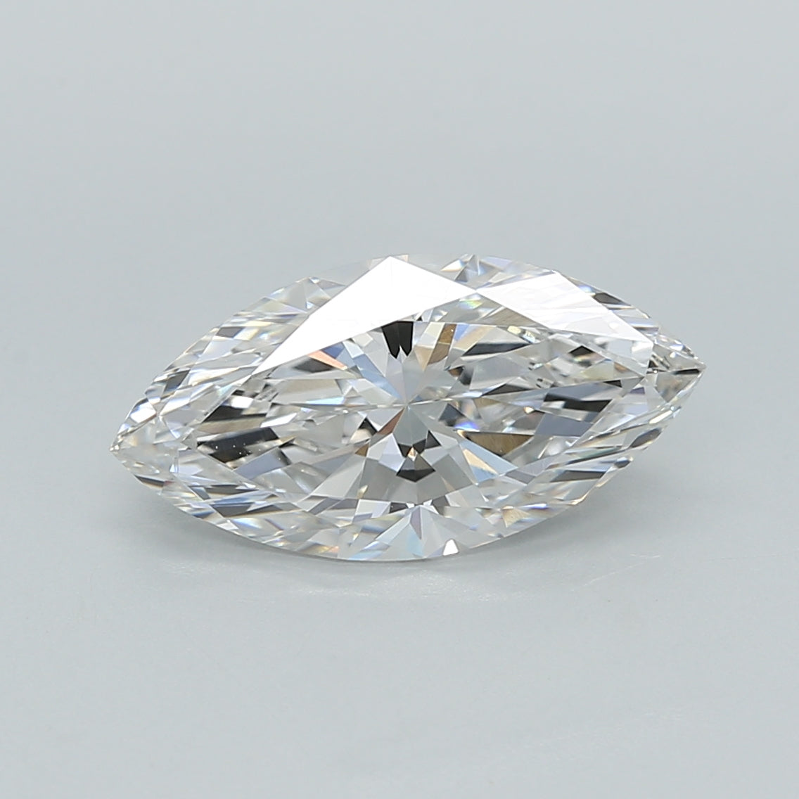 2.04 Carat Marquise Shaped, Ideal Cut, F Color, VVS2 Clarity, IGI Certified Lab Grown Diamond
