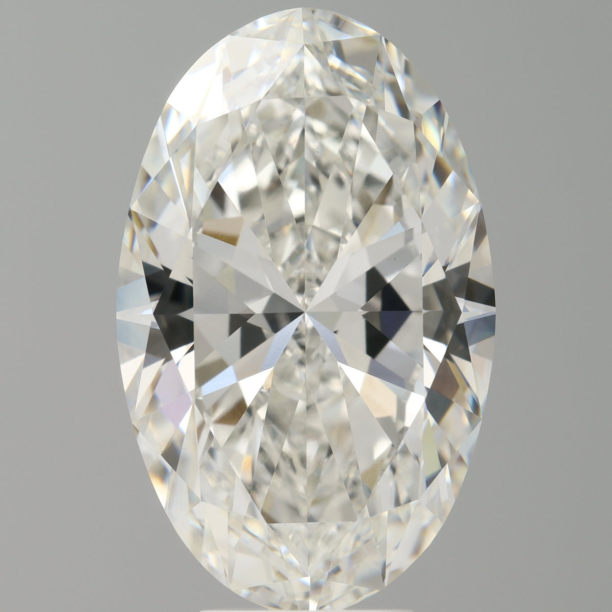 7.04 Carat Oval Shaped, Ideal Cut, F Color, VVS2 Clarity, IGI Certified Lab Grown Diamond