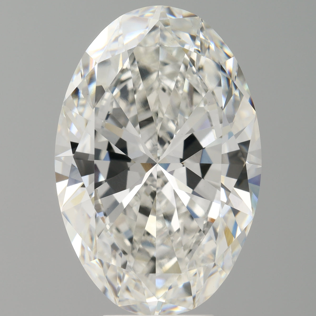 7.52 Carat Oval Shaped, Ideal Cut, F Color, VVS2 Clarity, IGI Certified Lab Grown Diamond