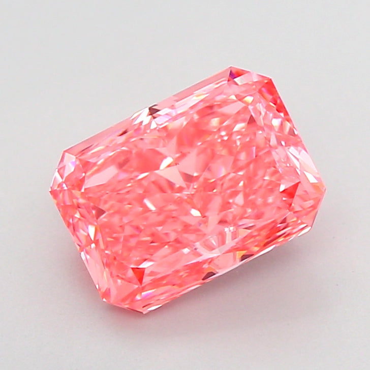 2.04 Carat Radiant Shaped, Excellent Cut, VS1 Clarity, IGI Certified Lab Grown Diamond