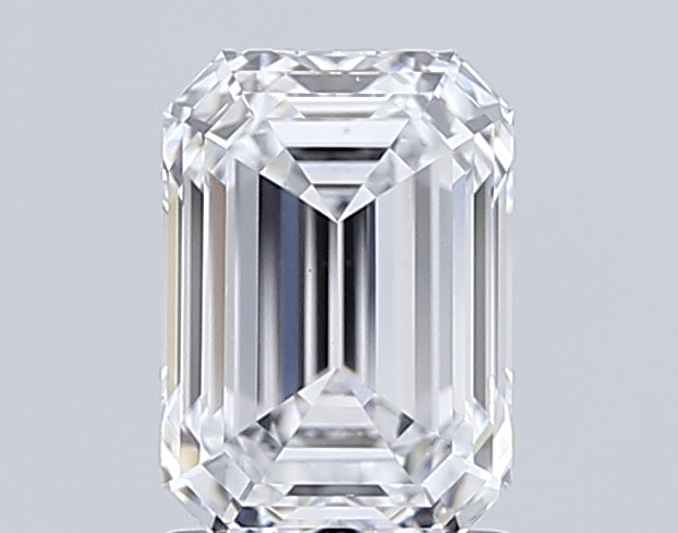 1.62 Carat Emerald Shaped, Ideal Cut, D Color, VS1 Clarity, IGI Certified Lab Grown Diamond